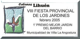 Villa La Angostura 1º premio 2005